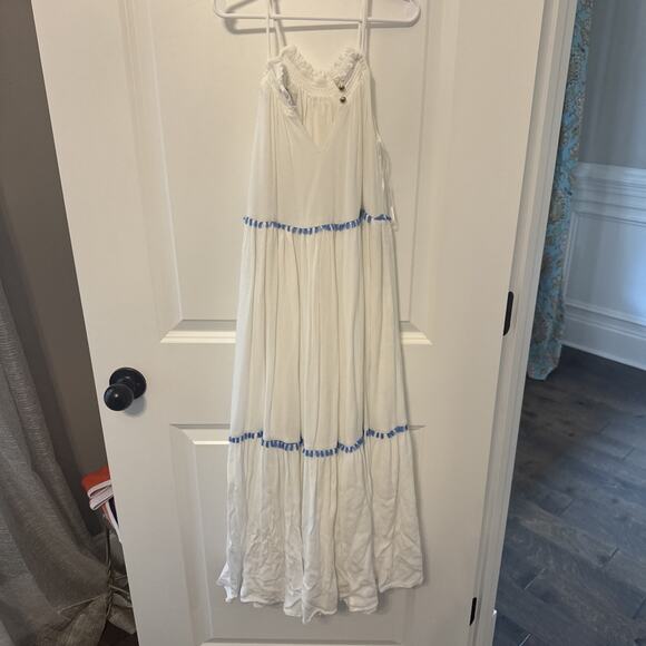 Girls Rachel Zoe Dress White Full Length Size 8 - Picture 1 of 3